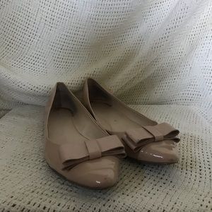 Tan Pointed Flats